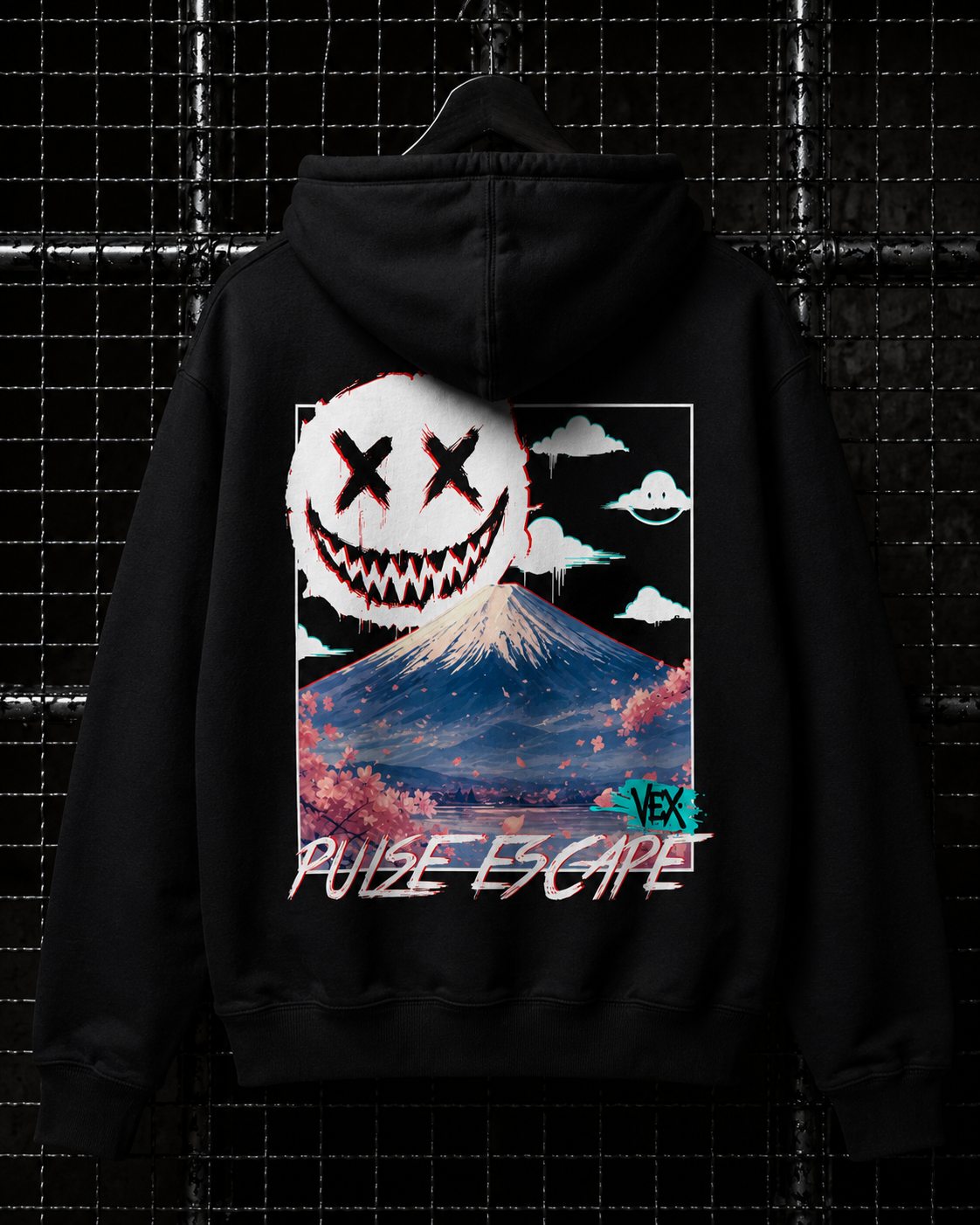 pulse escape - fuji-sama hoodie