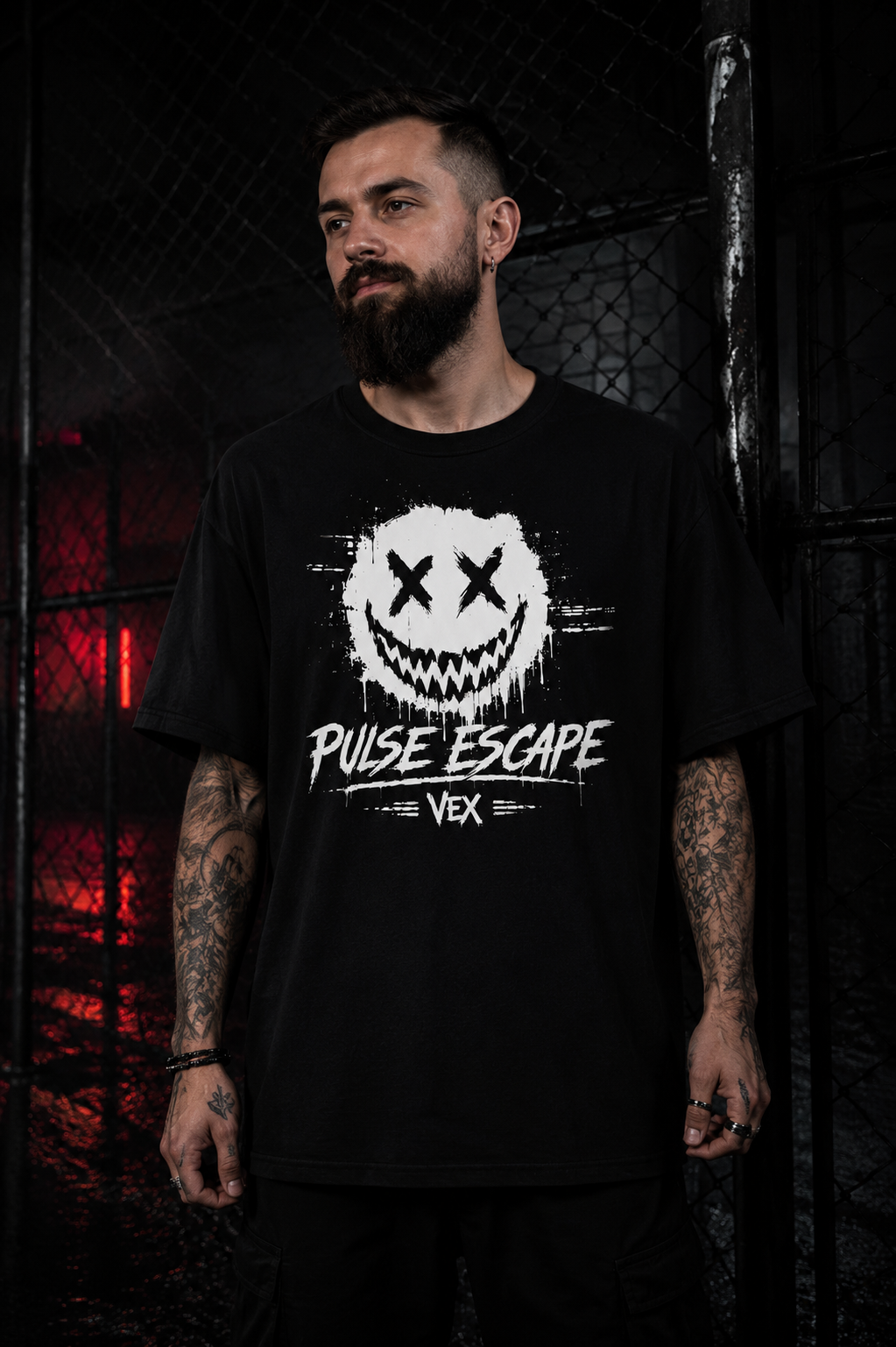pulse escape - vex core tee