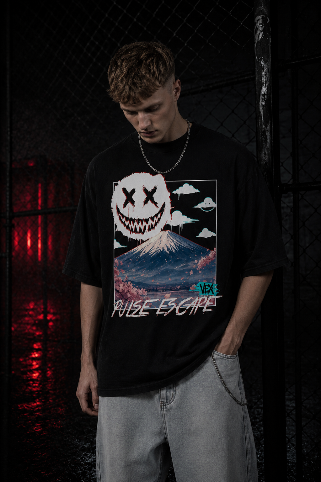 pulse escape - fuji-sama tee